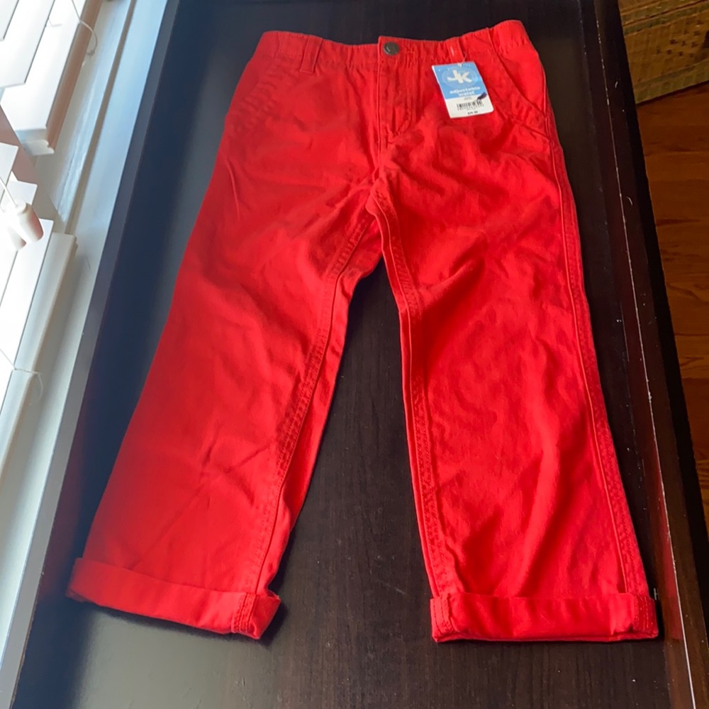 Red Chino Pants